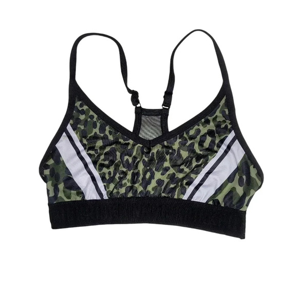 Victoria's Secret PINK Ultimate Lightly Lined Camo Animal Print Sports Bra, S - Picture 6 of 6